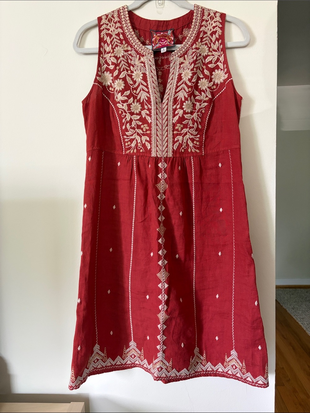 Johnny Was LA for Garnet Hill Kemi Linen Dress